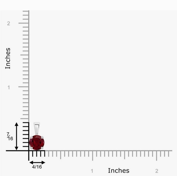 ANGARA GARNET EARRINGS - Picture 5 of 14